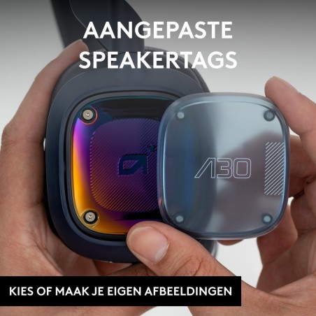 ASTRO Gaming A30 Trådløs Kablet Høretelefoner Blå Rød